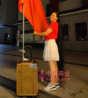 湖南永州长发女吕明香1.7米长发图片37张