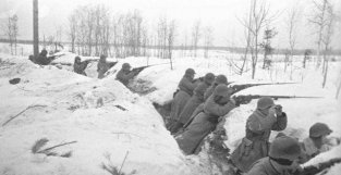 苏芬战争老照片 苏联挑起事端出兵芬兰 被芬兰士兵猛揍