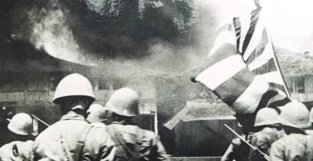 1943年，新桥战斗：三发炮弹，发挥巨大威力