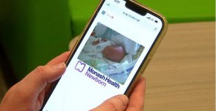 澳儿童医院配备新技术，“克服”探视限制，新生儿妈妈称：安心