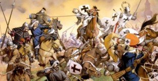 莱格尼察之战：蒙古骑兵击败波兰联军，波兰指挥官的盔甲被抢走