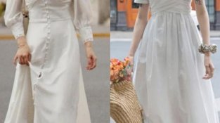 瞧今春流行的“小白裙”，随便穿穿就是“时髦经”