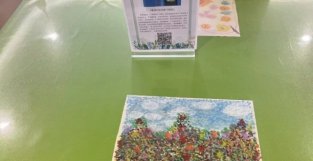 “星宝的世界”孤独症儿童绘画作品展在吉林省图书馆举行