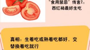 「健康解码」教你分辨西红柿“食用禁忌”的真假
