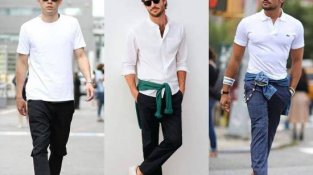 男士夏日穿搭，这三款白SE单品，显得更加时髦又显品位