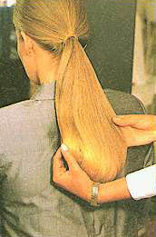 Wound ponytail 2