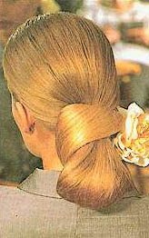 Wound ponytail 6